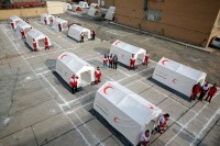 ۴۰۰ چادر امدادی از سبزوار به آذربایجان‌غربی ارسال شد
