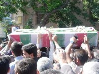 پیکر پاک شهید مدافع حرم در جوین تشییع شد
