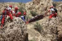 کوهنوردان حادثه‌دیده در ارتفاعات داورزن خراسان رضوی نجات یافتند