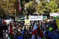 حضور با شکوه مردم سبزوار در راهپیمایی 13 آبان